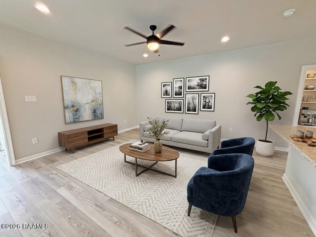 Virtually Staged - Living Room