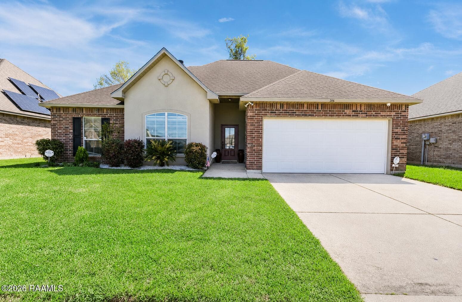 front of home