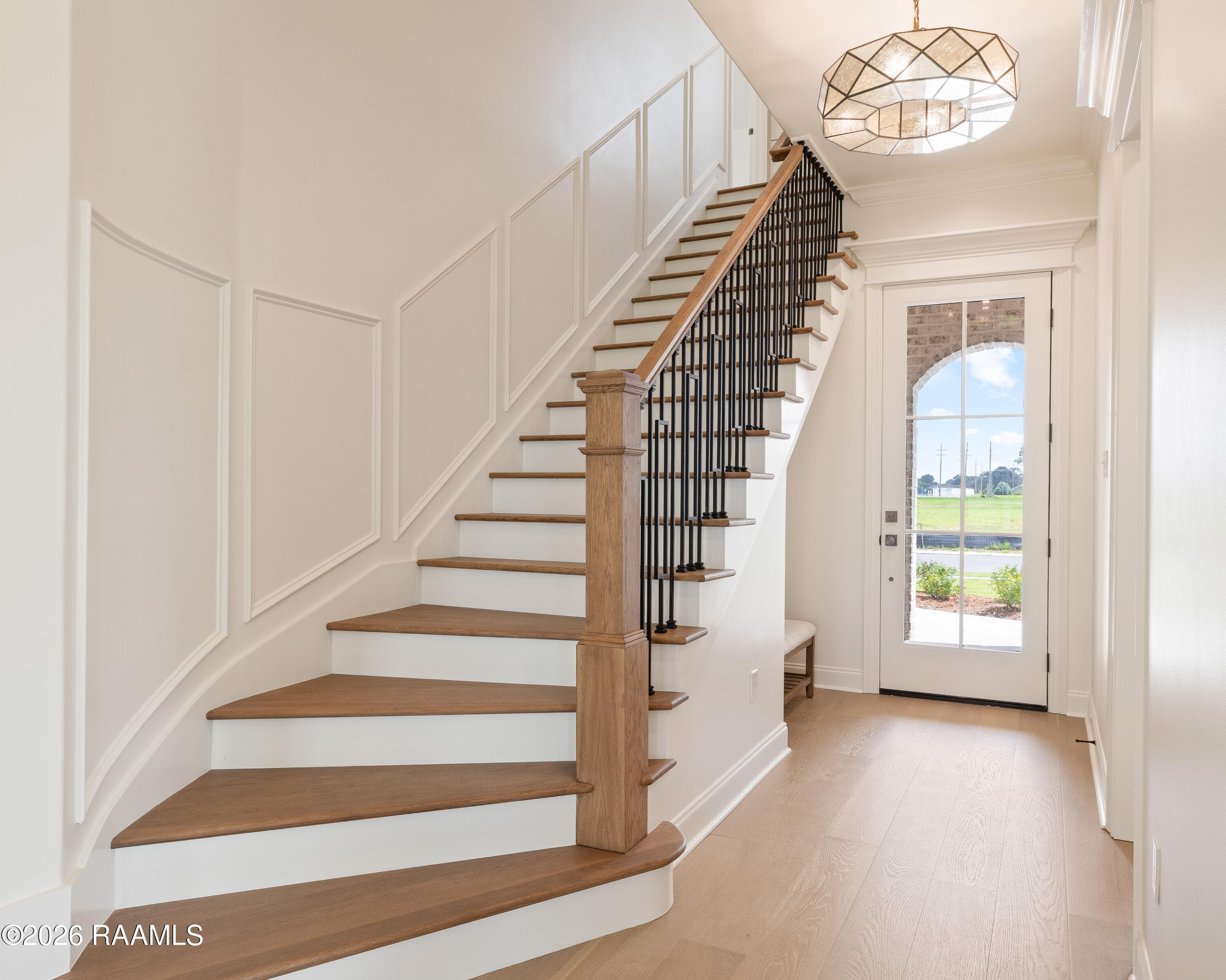 Curved Customn Staircase