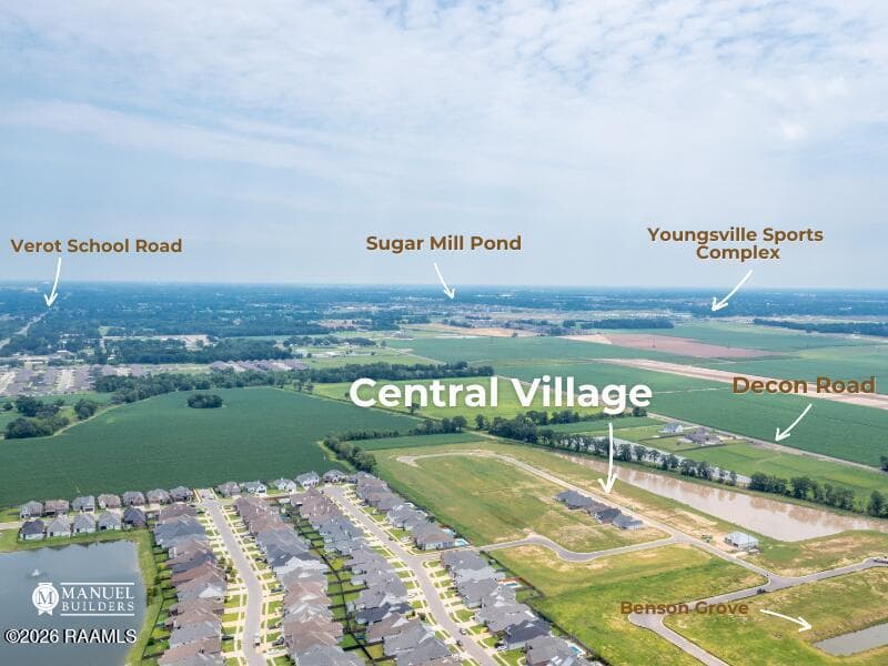 Central Village - Aerial Shot