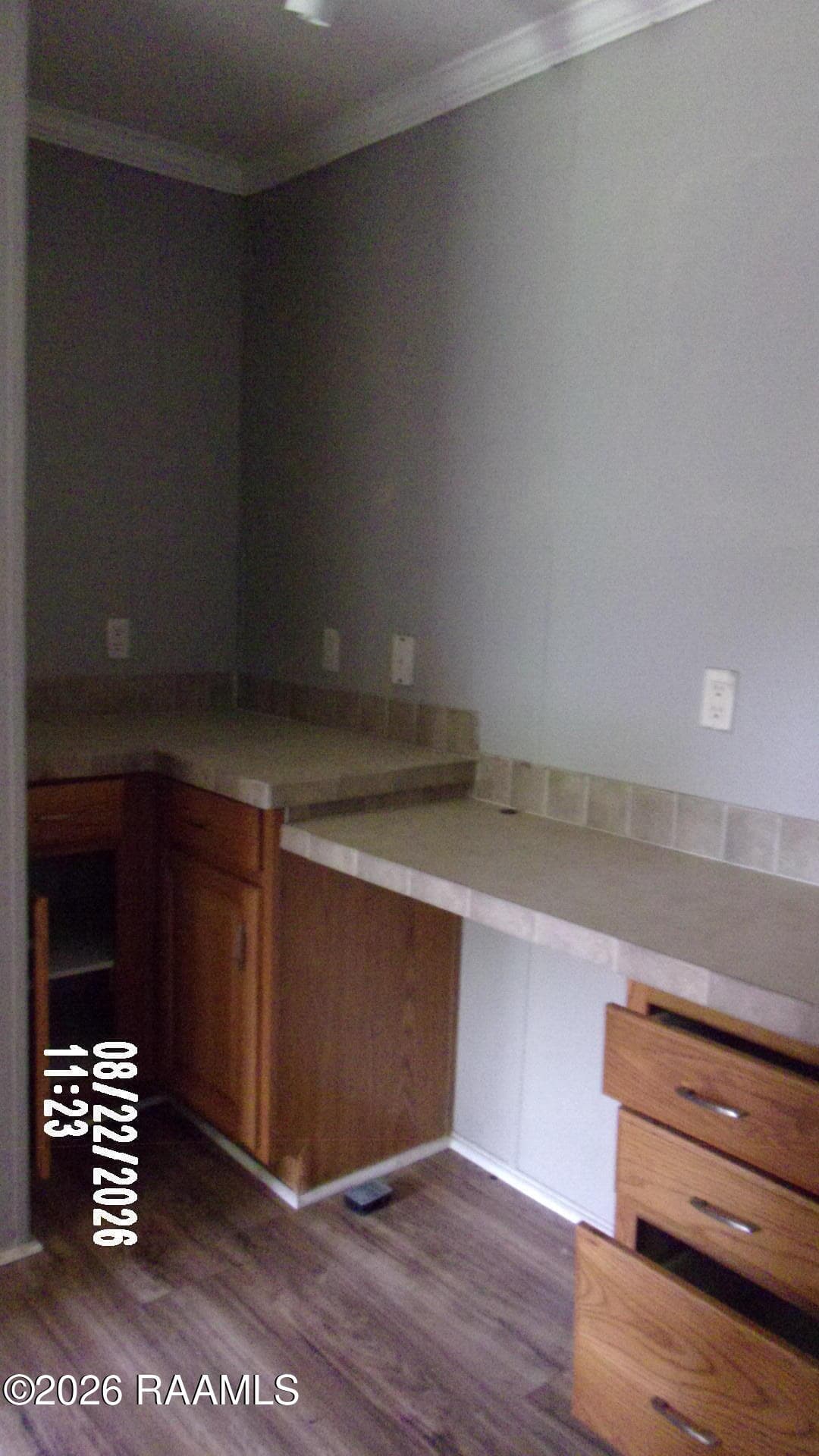 desk area