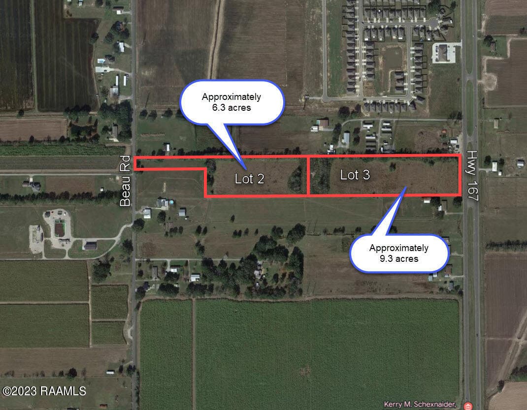 Tbd Beau Road, Maurice, LA, 70555