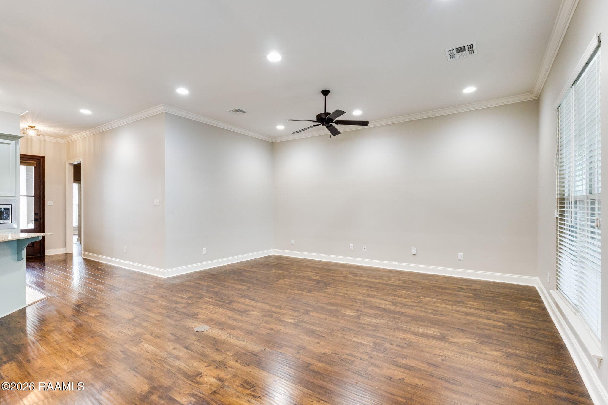 open living room