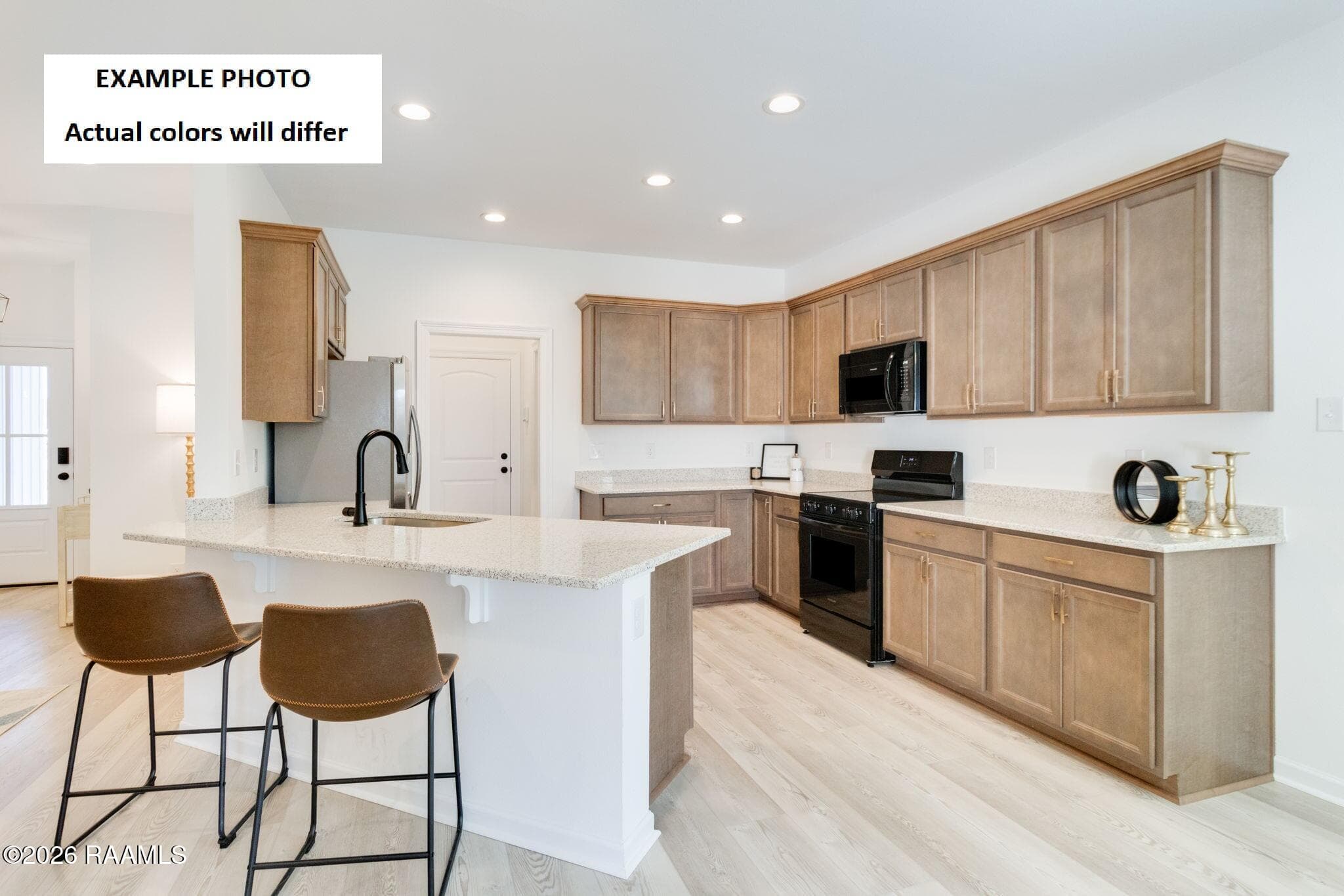 STAGED kitchen