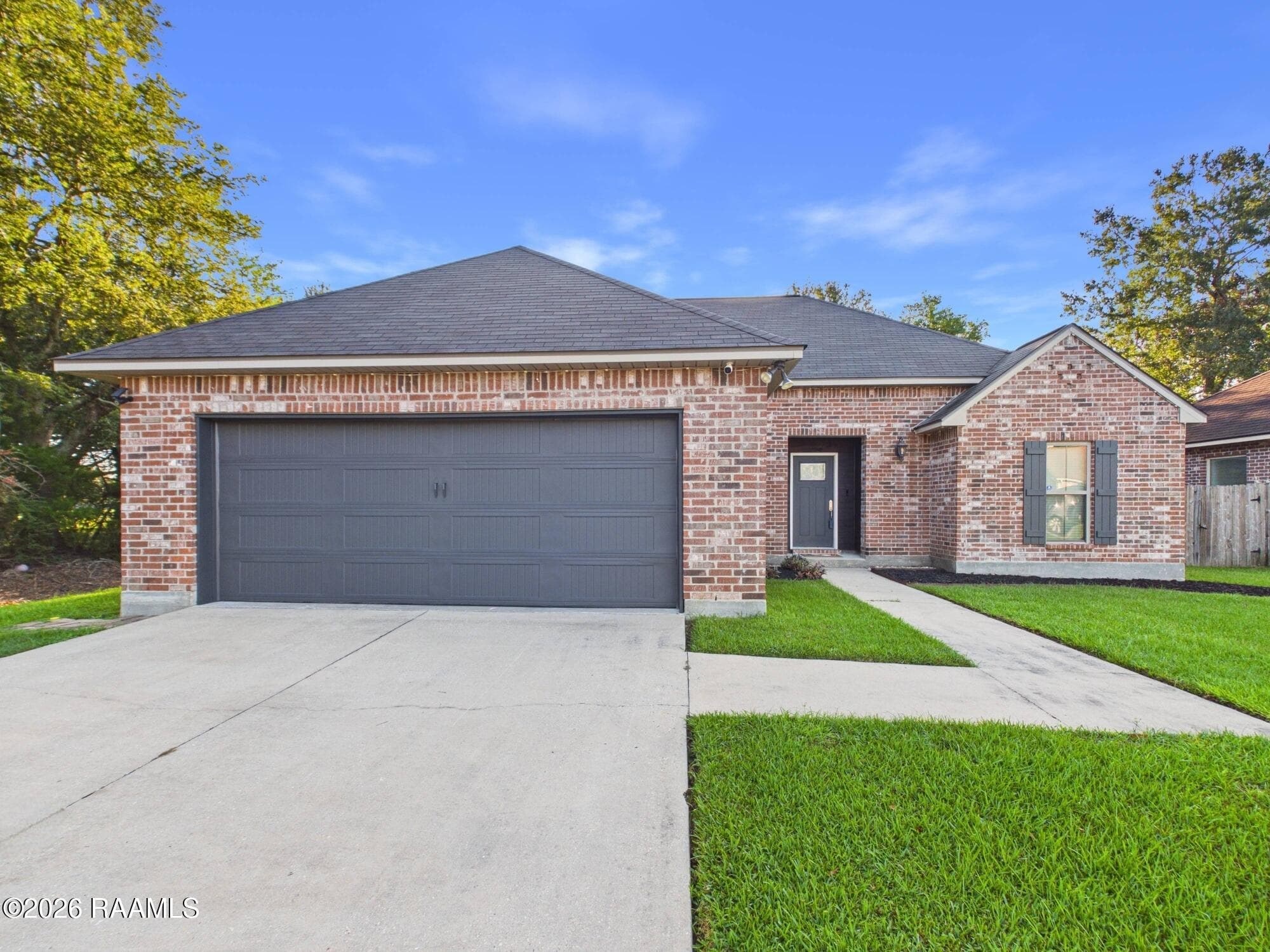 Front Exterior with Concrete Driveway